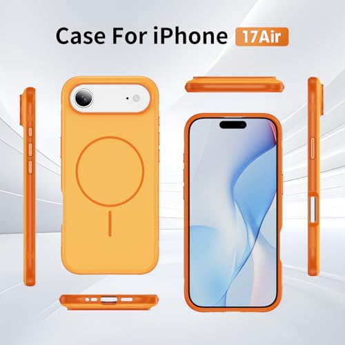 Coque iPhone 17 micro-sablée finition premium mate et magnétique