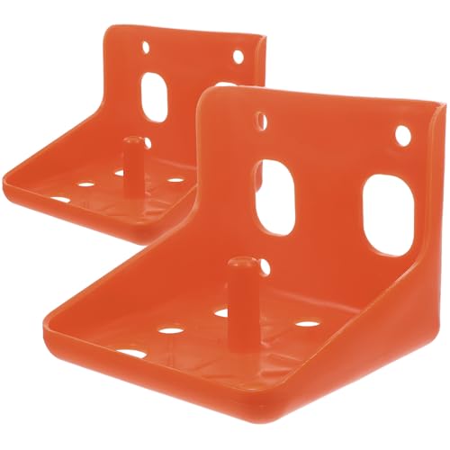 Caja para bloques minerales de ganado y ovejas, comederos plásticos para granjas, 2 pzas