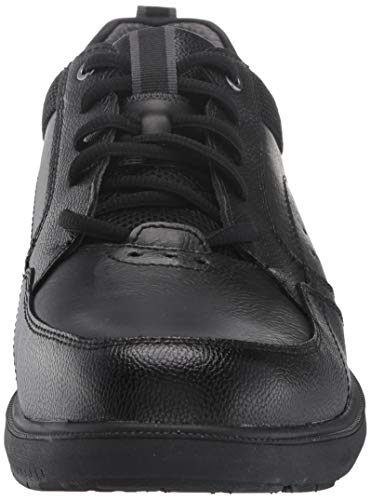 Nunn Bush mens Kore Moccasin Toe Lace Up Oxford Walking Shoe, Black, 10.5 US2