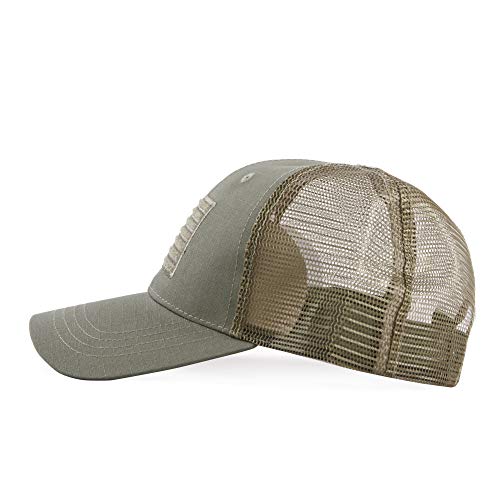 Image of HIGHLAND TACTICAL American Flag - Trucker Mesh Hat