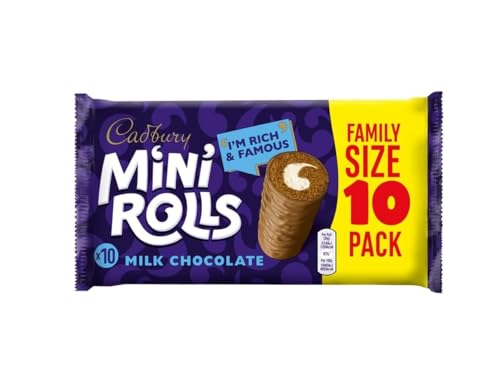 Cadbury 10 Milk Chocolate Mini Rolls