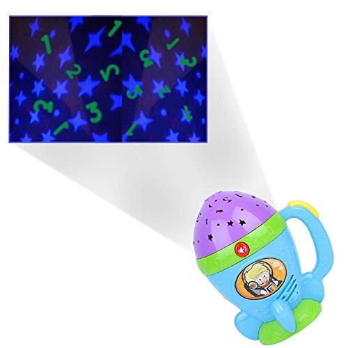 17cm 14cm Proiettore stelle bambini - Proiettore portatile riproduzione di musica multifunzione, stelle