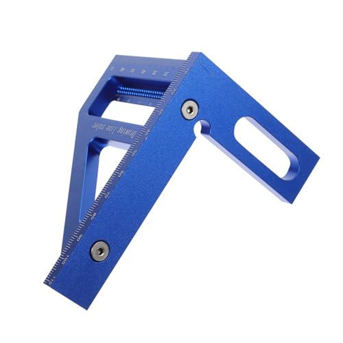 LIFKICH Angle Ruler 45/90 Degree Multi-Angle Measuring Ruler for Woodworking Construction Carpenter Tools Accessories