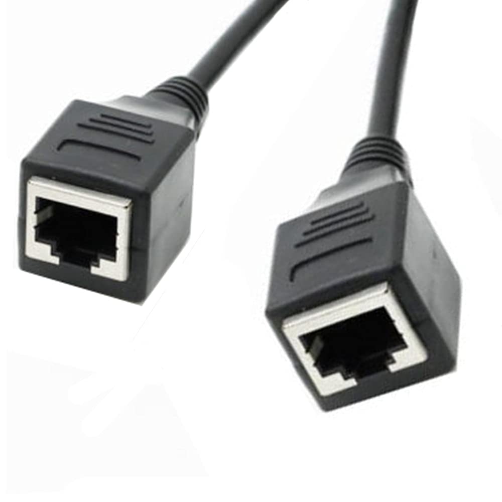 H-its Kabel : 100 Cm - 8 Pin RJ45 Female To Female Ethernet LAN Network Extension Cable - To join 2 RJ 45 Cables and to Extend Length - 1 Meter Length (B09W9PL2ML) Amazon Price History, Amazon Price Tracker