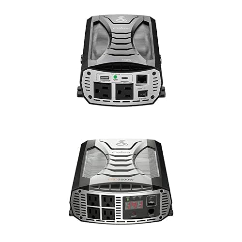 Image of Cobra PURE SINE 400W Power Inverter and PRO 2500W Professional Grade Power Inverter Bundle