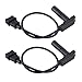 2Pcs Engine Crankshaft Position Sensors Set Compatible for Porsche 924 944 Crank Position Reference Mark Sensor Replace 94460611500, 0261210003