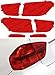 Lamin-x Custom Fit Red Tail Light Covers for Kia Sorento L, LX, EX (19-20)