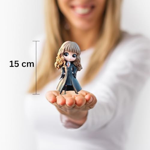 Image of Anime Cartoon Character Q Posket Action Figure | Limited Edition | Attractive Lightweight Durable Toy Figures for Home Decors Office Desk and Study Table (Hermione Granger)