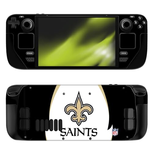 Autocollant Peau New Orleans Saints NFL Vinyle Couverture Steam Deck OLED Accessoire Gaming