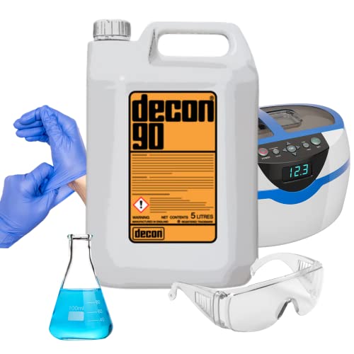 Decon 90 - cleaning agent and ultrasonic cleaning solution for laboratory, medical and industrial applications (1L)