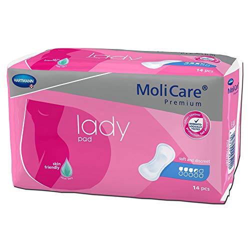 Hartmann Molicare Premium Lady Pads 3.5 gouttes - 14 protections anatomiques