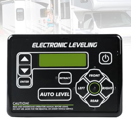 GLEAMYNHD RV Leveling System Touchpad Control Panel 421484 - with Auto-Leveling Button Compatible...