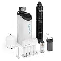 Aquasure Signature Lite Series Complete Whole House Water Treatment System with All-in-One Water Softener & Smart Control, 75 GPD RO Reverse Osmosis Filtration System for 1-2 Bathrooms