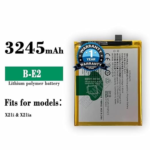 Image of THE BATTERY STORE Original B-E2 Battery for Vivo X21i Vivo X21i Dual SIM Battery with 1 Year Warranty**** (PPP166)