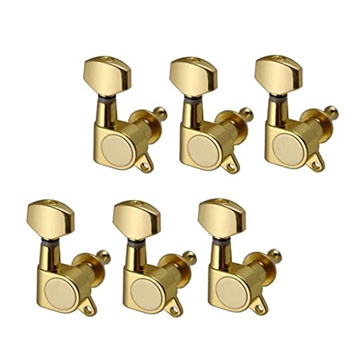 Gazechimp 6pcs Clés Chevilles Mécaniques Accordeurs Tuners à Cordes Têtes Carrées Accessoires Rechange pour Guitares… - Les Beatles, Paul McCartney, John Lennon, RIngo Starr, George Harrison Gazechimp 6pcs Clés Chevilles Mécaniques Accordeurs Tuners à Cordes Têtes Carrées Accessoires Rechange pour Guitares…