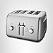 KitchenAid 4 Slice Manual Lift Toaster KMT4115CU, Contour Silver