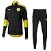 PUMA Borussia Dortmund - Tuta sportiva per bambini, 2020, colore: nero/giallo, taglia 128