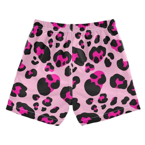 Boys Swim Trunks Pink Leopard Toddler Swim Shorts Little Boys Bathing Suit Swimsuit Toddler Boy Swimwear 2T 202c17192