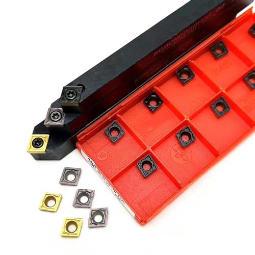 Juego de Porta Herramientas para Torno SCMCN1212H06-80 con 10 Inserciones miniatura 4