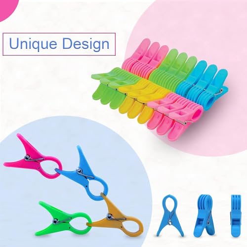 Image of Aashu Clothes Clip,Pegs,Pin,Clip for Cloth Drying and Hanging,Pack of 72 Pcs