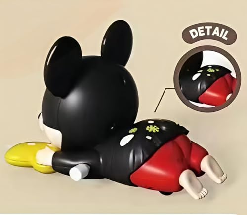 Image of acrown Mickey Moving Toy | Action Figure Toys for Boys & Girls | Shin-chan auto Moving (Shinchan Automatic)