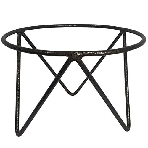 Suporte Tripé de Ferro para Vasos de 20cm Plantas de Chão (Ouro Velho)