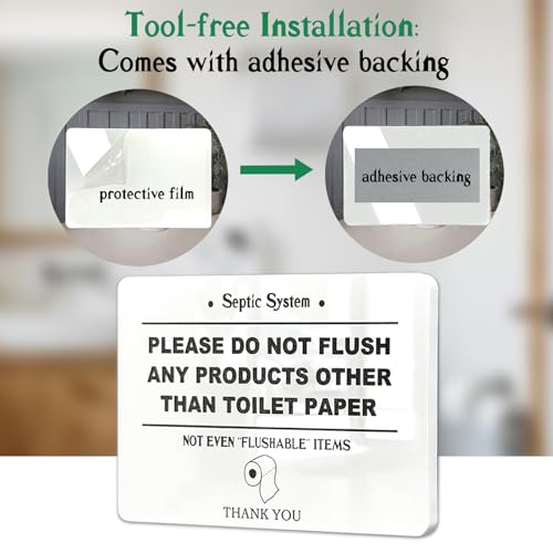 50% Off 2 Pack Do Not Flush Sign – Code N8IBO6OB - Image 7