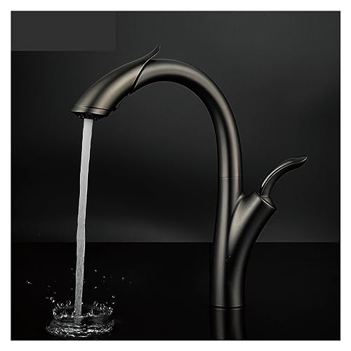Robinet de cuisine mitigeur laiton double commande 1 trou moderne