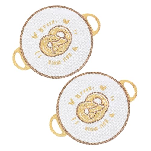 UTHCLO 2個 シリコン製蒸し器用蒸し 丸型 ノンスティック 蒸しパン 餃子対応 繰り返し使える蒸籠ライナー 家用キッチン用