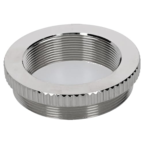 Kalitec D6763503 Reducción moleteada de latón M63/M50 I Reductor de rosca de cable I M50 rosca interior I M63 rosca exterior I IP68