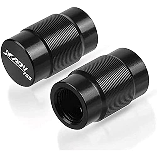 DXJYF 2Pcs Moto CNC Aluminum Roue Capuchons Valve, pour XADV750 XADV X-ADV 750 2017-2020 Capuchon Anti-Poussière Hermétique Tyre Rim Valve Caps, Motorbike Accessories Cover