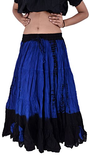Wevez Women's American 25 Yard Cotton Skirt Cover