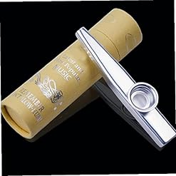 Ruluti Instruments De Musique De Kazoo De 1pc en Métal, Design Simples, Portable Léger Métal Kazoo pour Les Amateurs D… - Les Beatles, Paul McCartney, John Lennon, RIngo Starr, George Harrison Ruluti Instruments De Musique De Kazoo De 1pc en Métal, Design Simples, Portable Léger Métal Kazoo pour Les Amateurs D… – Image 2