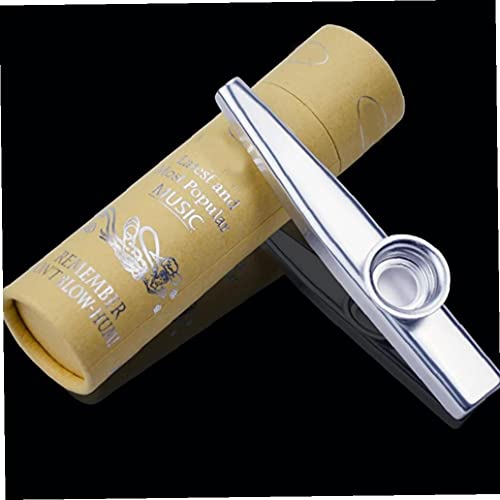 Ruluti Instruments De Musique De Kazoo De 1pc en Métal, Design Simples, Portable Léger Métal Kazoo pour Les Amateurs D… - Les Beatles, Paul McCartney, John Lennon, RIngo Starr, George Harrison Ruluti Instruments De Musique De Kazoo De 1pc en Métal, Design Simples, Portable Léger Métal Kazoo pour Les Amateurs D… – Image 3
