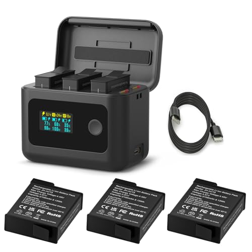 Baterías para DJI Osmo Action 6 5 Pro 4 3 que eliminan los cortes de energía