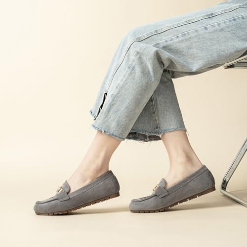 Image of Cvistpieo Loafers for Women Business Casual Shoes Comfortable & Lightweight Penny Loafers Slip On Work Flats