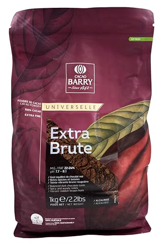 Cacao Barry Extra Brute Cacao Poeder - 1x1kg