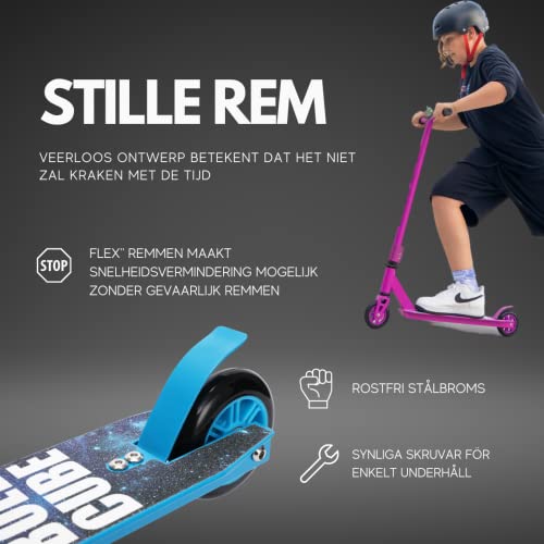 Stuntstep voor Kinderen - Funstep - 360 Graden Twist - Lichtgewicht Aluminium Dek - ABEC 7 Kogellagers - Freestyle Stunt… - Afbeelding 7