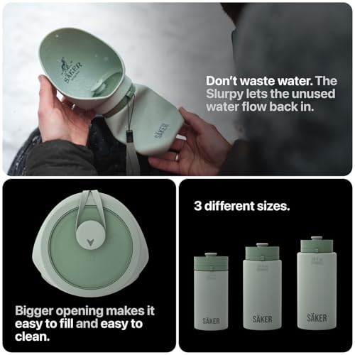 SÄKER Slurpy Sack Collapsible Dog Water Bottle 750ml — view 6
