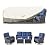Outdoor Swivel Lounge Chair Cover 2 Pack and Patio Furniture Cover