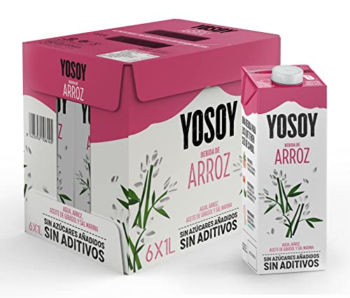 Yosoy - Bebida de Arroz - Caja de 6 x 1L