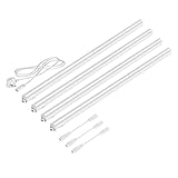 Parlat BS-LED-Unterschrankleuchte, 87,3 cm, 560 Lumen, Warmweiß (Set)