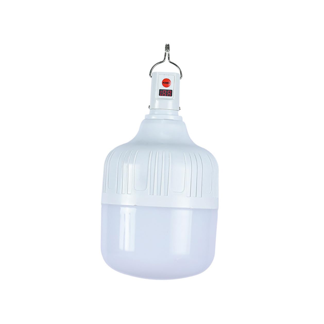 Lampe de Camping LED Rechargeable 100w, Ampoule Suspendue Étanche, Intensité Variable 3 Niveaux, Batterie Longue Durée 8h, Lumière de Secours USB pour Randonnée et Camping