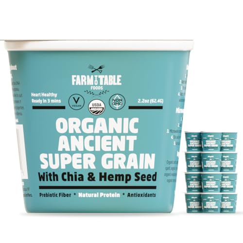 Farm to Table Foods Organic Ancient Super Grain Oatmeal Individual