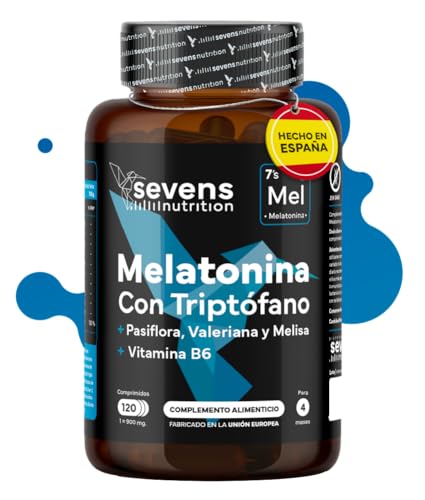 Melatonina 1.9mg con Triptófano, 120 Cápsulas