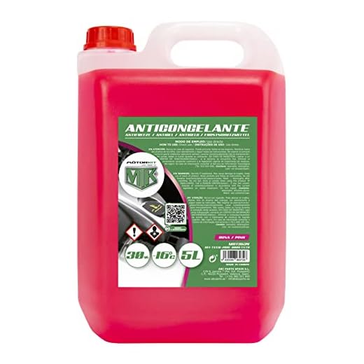 Motorkit MOT3539 Anticongelante, 5L, 30 %, Rosa