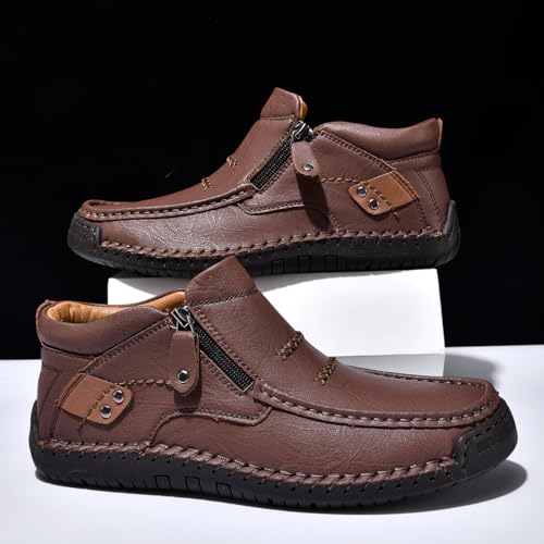 Image of Coramtty Mens Classic Loafers Moccasins Walking Outdoor Walking Shoes