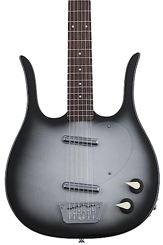 Danelectro Longhorn Baritone Electric Guitar - Black Burst