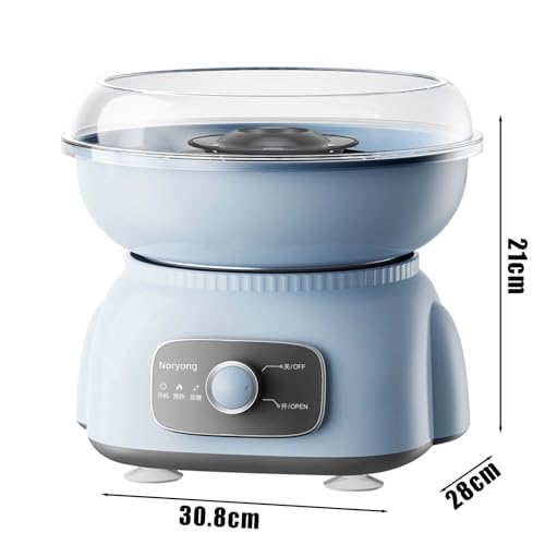 Máquina para hacer algodón de azúcar para uso doméstico, diseño vintage con preparación rápida en 3 minutos, superficie antiadherente fácil de limpiar para fiestas y eventos