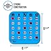 Regal Bingo Bulk Bingo Cards with Sliding Windows - Reusable Large Print Bingo Game Cards for Adults Large Group - 10 Pack, Blue